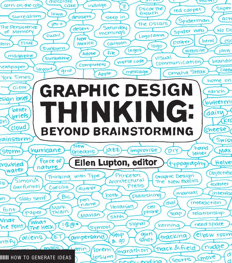 Graphic Design Thinking-Beyond Brainstorming book