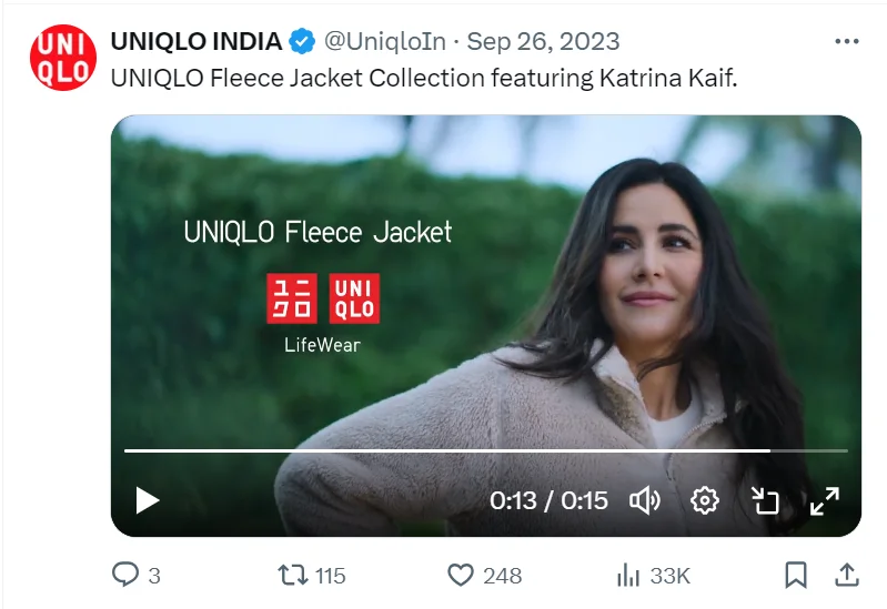 Uniqlo influencer collaboration